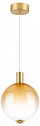 Подвесной светильник Lightstar Colore 805403 цвет плафона/подвески Белый, Оранжевый, цвет арматуры Золото-2