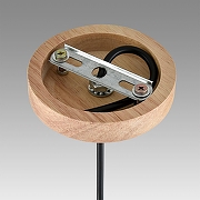 Подвесной светильник Lumion Natana 8054/1А цвет плафона/подвески Оранжевый, цвет арматуры Коричневый-4