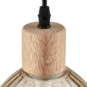 Подвесной светильник Lumion Natana 8054/1А цвет плафона/подвески Оранжевый, цвет арматуры Коричневый-7