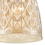 Подвесной светильник Lumion Elenika 8056/1А цвет плафона/подвески Оранжевый, цвет арматуры Черный-4