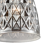 Подвесной светильник Lumion Elenika 8057/1А цвет плафона/подвески Светло-серый, цвет арматуры Черный-4