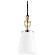 Подвесной светильник Lightstar Esc1ca 806010 цвет плафона/подвески Белый, цвет арматуры Хром, Оранжевый