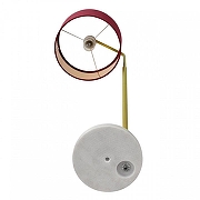 Торшер Lumion Velveta 8073/1F цвет плафона/подвески Красный, цвет арматуры Золото-2