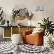 Торшер Lumion Aviola 8074/1F цвет плафона/подвески Зеленый, цвет арматуры Золото-6