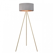 Торшер Lumion Aviola 8075/1F цвет плафона/подвески Серый, цвет арматуры Золото-1