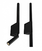 Бра с подсветкой Kink Light Прани 8079,19 цвет плафона/подвески Черный, цвет арматуры Черный