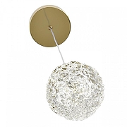 Подвесной светильник Lumion TRINO 8080/1A цвет плафона/подвески Прозрачный, цвет арматуры Золото-2