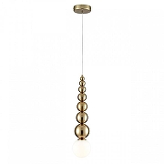 Подвесной светильник Lumion Solida 8087/1A цвет плафона/подвески Белый, цвет арматуры Золото-1