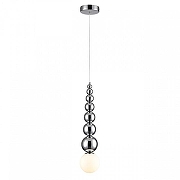 Подвесной светильник Lumion Solida 8088/1A цвет плафона/подвески Белый, цвет арматуры Хром-1