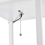 Торшер с полкой Lumion Practic 8089/1F цвет плафона/подвески Белый, цвет арматуры Белый-9