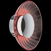 Накладной светильник Lightstar Celesta 809012 цвет плафона/подвески Розовый, цвет арматуры Хром-1