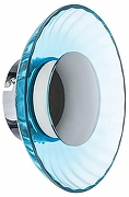 Накладной светильник Lightstar Celesta 809015 цвет плафона/подвески Голубой, цвет арматуры Хром