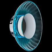 Накладной светильник Lightstar Celesta 809015 цвет плафона/подвески Голубой, цвет арматуры Хром-1