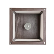 Торшер с полкой Lumion Practic 8090/1F цвет плафона/подвески Белый, цвет арматуры Коричневый-8