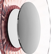 Накладной светильник Lightstar Celesta 809022 цвет плафона/подвески Розовый, цвет арматуры Хром-3