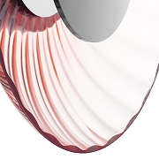 Накладной светильник Lightstar Celesta 809022 цвет плафона/подвески Розовый, цвет арматуры Хром-4