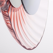 Накладной светильник Lightstar Celesta 809022 цвет плафона/подвески Розовый, цвет арматуры Хром-5