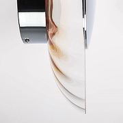 Накладной светильник Lightstar Celesta 809023 цвет плафона/подвески Коньячный, цвет арматуры Хром-1