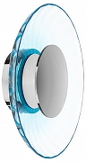 Накладной светильник Lightstar Celesta 809025 цвет плафона/подвески Голубой, цвет арматуры Хром