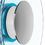 Накладной светильник Lightstar Celesta 809025 цвет плафона/подвески Голубой, цвет арматуры Хром-3