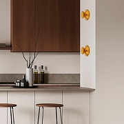 Накладной светильник Lightstar Celesta 809103 цвет Золото, Красный-7