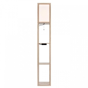 Торшер с полкой Lumion Practic 8091/1F цвет плафона/подвески Белый, цвет арматуры Коричневый-1