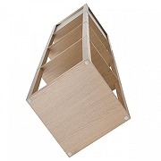 Торшер с полкой Lumion Practic 8091/1F цвет плафона/подвески Белый, цвет арматуры Коричневый-4