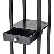 Торшер с полкой Lumion Practic 8092/1F цвет плафона/подвески Белый, цвет арматуры Черный-5