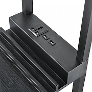 Торшер с полкой Lumion Practic 8093/1F цвет плафона/подвески Белый, цвет арматуры Черный-5