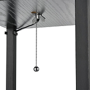 Торшер с полкой Lumion Practic 8093/1F цвет плафона/подвески Белый, цвет арматуры Черный-9