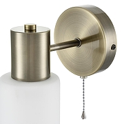 Бра Lumion Mave 8100/1W цвет плафона/подвески Белый, цвет арматуры Бронза-6