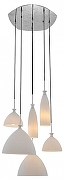 Подвесной светильник Lightstar Agola 810160 цвет плафона/подвески Белый, цвет арматуры Хром