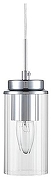 Подвесной светильник Lumion Isha 8102/1A цвет плафона/подвески Прозрачный, цвет арматуры Хром
