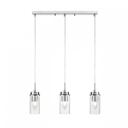 Подвесной светильник Lumion Isha 8102/3A цвет плафона/подвески Прозрачный, цвет арматуры Хром-2