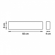 Накладной светильник Lightstar F1ume 810527 цвет хром-1