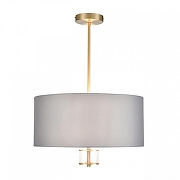 Светильник на штанге Lumion Damona 8108/5C цвет плафона/подвески Серый, цвет арматуры Латунь, Прозрачный-3