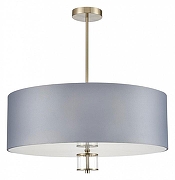 Светильник на штанге Lumion Damona 8108/7C цвет плафона/подвески Серый, цвет арматуры Латунь, Прозрачный