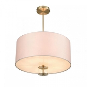 Светильник на штанге Lumion Damona 8109/5C цвет плафона/подвески Бежевый, цвет арматуры Латунь, Прозрачный-2