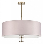 Светильник на штанге Lumion Damona 8109/7C цвет плафона/подвески Бежевый, цвет арматуры Латунь, Прозрачный