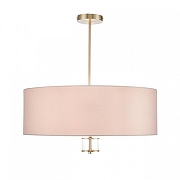Светильник на штанге Lumion Damona 8109/7C цвет плафона/подвески Бежевый, цвет арматуры Латунь, Прозрачный-3