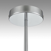 Светильник на штанге Lumion Zigrisa 8111/5 цвет плафона/подвески Серый, цвет арматуры Прозрачный, Хром-6