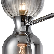 Светильник на штанге Lumion Tauna 8114/10 цвет плафона/подвески Серый, цвет арматуры Хром-5