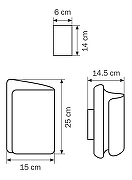 Накладной светильник Lightstar P1ttore 811612 цвет золото-2