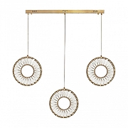 Подвесной светильник Arte Milano AM-9018 8118B.D260.3.LED G цвет плафона/подвески Золото, цвет арматуры Золото-3