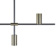 Светильник на штанге Loft it Tr1bes 8120-4 цвет плафона/подвески Латунь, цвет арматуры Черный-2
