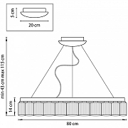Подвесной светильник Lightstar N1bbler 812236 цвет черный-9