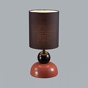 Настольная лампа Lumion Ovona 8127/1Т цвет плафона/подвески Черный, цвет арматуры Коричневый, Черный-1