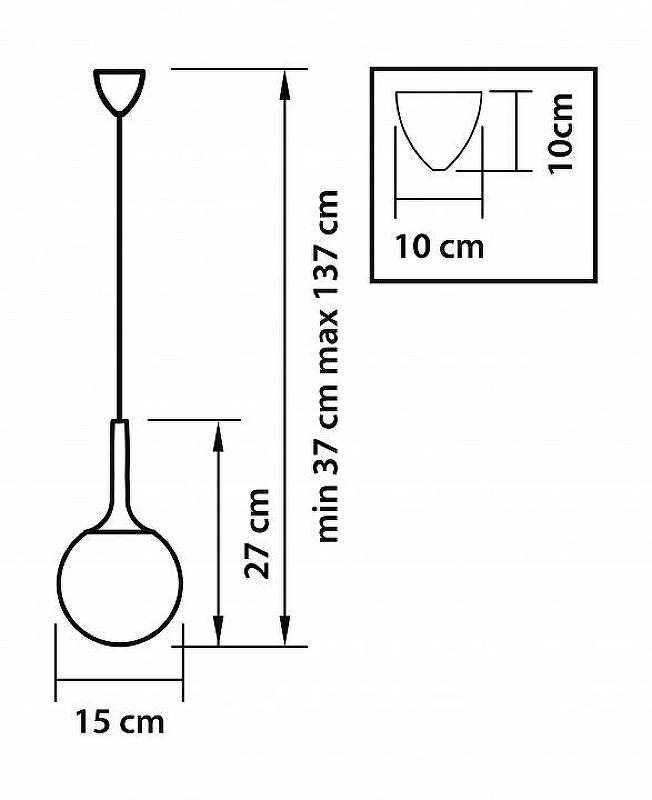 Подвесной светильник Lightstar Globo 813013 