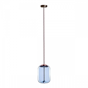 Подвесной светильник Loft it Knot 8133-C mini цвет плафона/подвески Голубой, цвет арматуры Медь-2