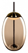 Подвесной светильник Loft it Knot 8135-A mini цвет плафона/подвески Янтарный, цвет арматуры Латунь